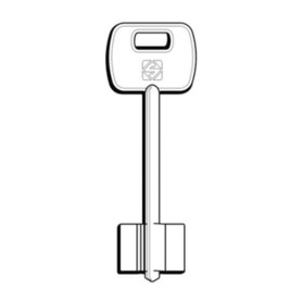 SILCA 5IE11 CHIAVE DOPPIA MAPPA OTTONE