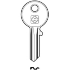 SILCA CS6 CHIAVE PROFILO OTTONE