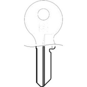 SILCA VI084DZ CHIAVE PROFILO SILKY OTTONE