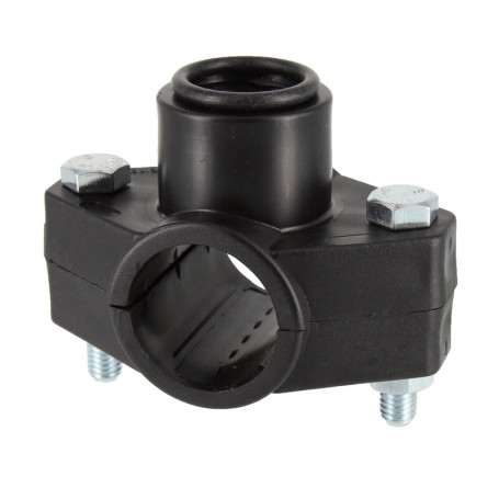 PL RACCORDO POLIPROP PRESA A STAFFA D 20MMX1\2F