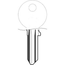 SILCA CS204DZ CHIAVE PROFILO SILKY OTTONE