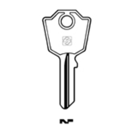 SILCA MER4R CHIAVE PROFILO OTTONE