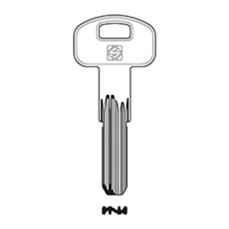 SILCA SCM5R CHIAVE PUNZONATA OTTONE