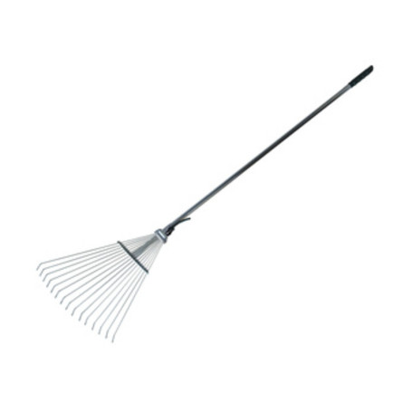 SCOPA REGOLABILE GIARDINO MANICO ACCIAIO KT-W120-1