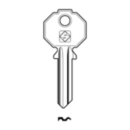 SILCA PF072 CHIAVE PROFILO OTTONE