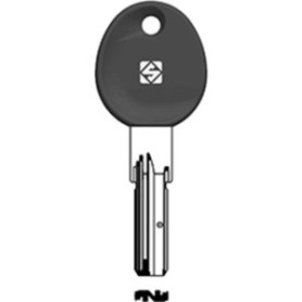 SILCA DIR6RP CHIAVE PUNZONATA TESTA PLASTICA NICHEL