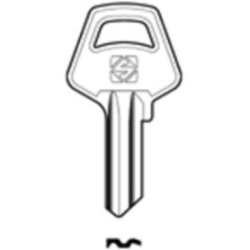 SILCA MER1SL CHIAVE PROFILO SLIM COLOR OTTONE