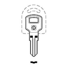 SILCA MER37 CHIAVE PROFILO OTTONE