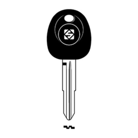 SILCA SSY4RTE CHIAVE TRANSPONDER VUOTA OTTONE