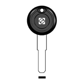 SILCA ZD30TE CHIAVE TRANSPONDER VUOTA OTTONE