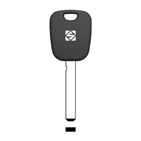 SILCA TOY51TE CHIAVE TRANSPONDER VUOTA NICHEL