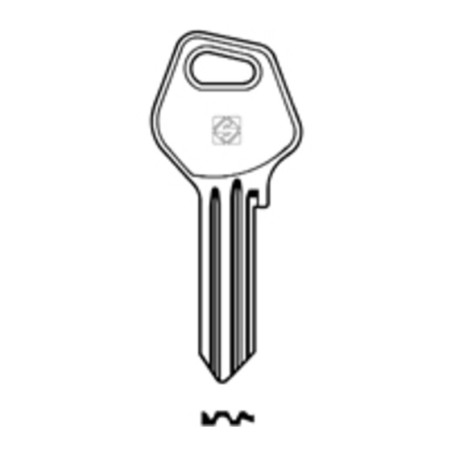 SILCA VL5RE CHIAVE PROFILO ACCIAIO