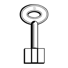 SILCA CPC CHIAVE POMPA OTTONE