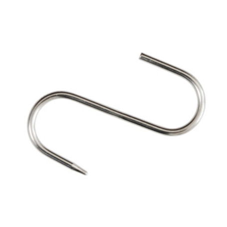 GANCIO INOX P\MACELLAIO 140 X 6 MM*