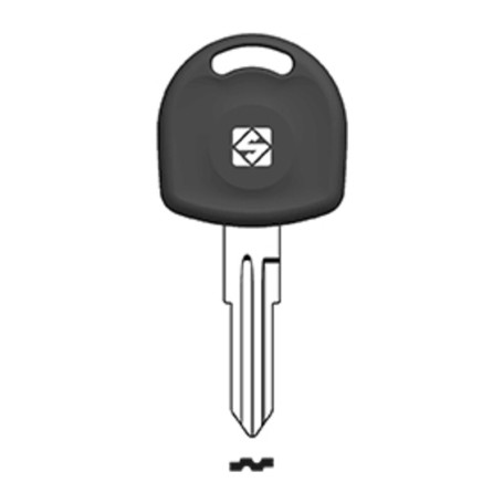 SILCA HU46TE CHIAVE TRANSPONDER VUOTA OTTONE