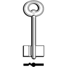 SILCA DS CHIAVE DOPPIA MAPPA OTTONE