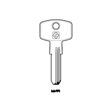 SILCA EC5 CHIAVE PUNZONATA OTTONE