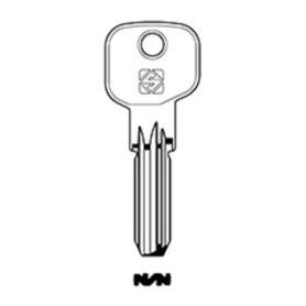 SILCA FF19 CHIAVE PUNZONATA OTTONE