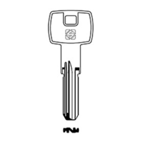 SILCA GVY3R CHIAVE PUNZONATA OTTONE