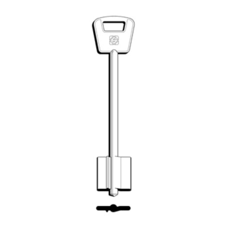 SILCA 5OC3 CHIAVE DOPPIA MAPPA OTTONE