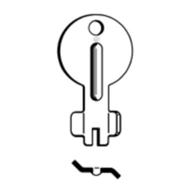 SILCA AFI1 CHIAVE PROFILO P\ASCENSORE FERRO