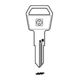 SILCA ALU1 CHIAVE PROFILO OTTONE