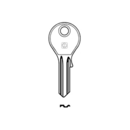 SILCA CAF1 CHIAVE PROFILO OTTONE