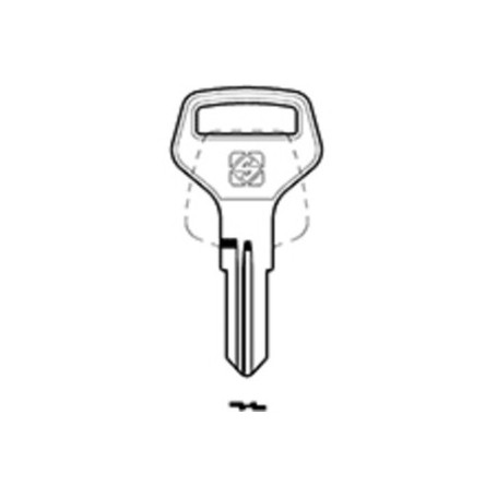 SILCA CAX1R CHIAVE PROFILO OTTONE