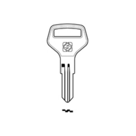 SILCA CAX2R CHIAVE PROFILO OTTONE