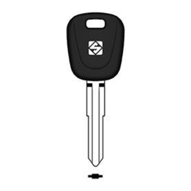 SILCA ISU5TE CHIAVE TRANSPONDER VUOTA OTTONE