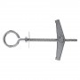 ANCORA A SOFFITTO ACCIAIO OCCHIOLO CHIUSO 'KDO4'  M4 x  65 mm