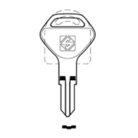 SILCA MER41 CHIAVE PROFILO OTTONE