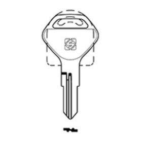 SILCA MER44R CHIAVE PROFILO OTTONE