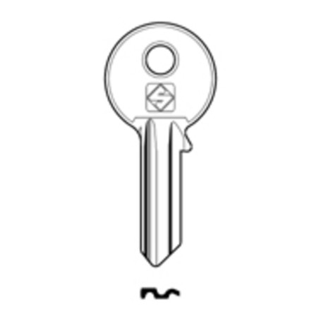 SILCA MG2 CHIAVE PROFILO OTTONE