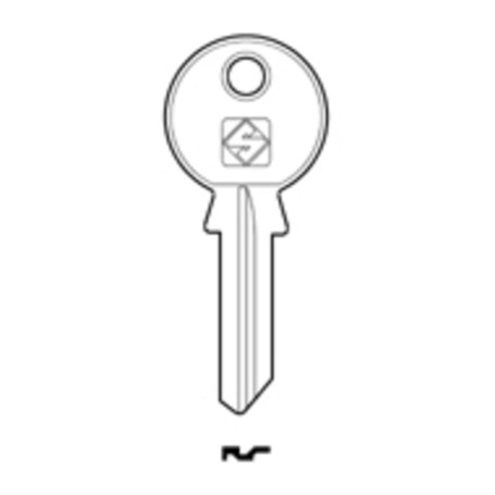 SILCA MH2R CHIAVE PROFILO OTTONE