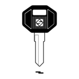 SILCA MRT1RP CHIAVE AUTO TESTA PLASTICA OTTONE