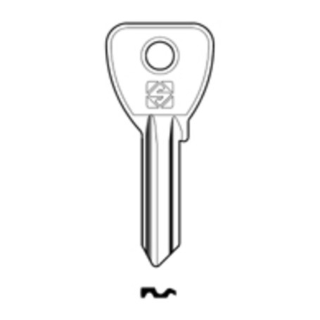 SILCA OC238 CHIAVE PROFILO OTTONE