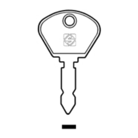 SILCA OM1 CHIAVE AUTO FERRO