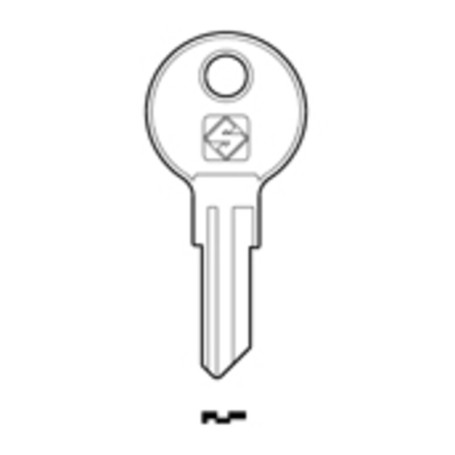 SILCA SS13 CHIAVE PROFILO OTTONE