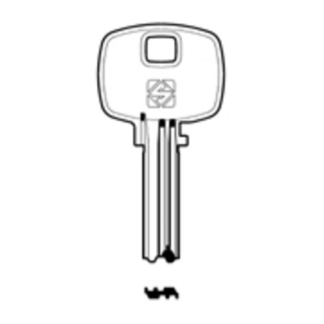 SILCA STS6 CHIAVE PUNZONATA OTTONE