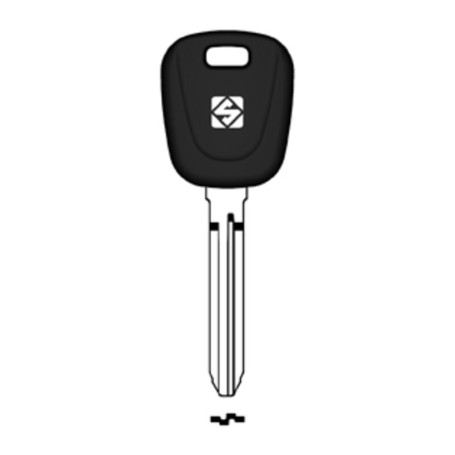 SILCA SZ22TE CHIAVE TRANSPONDER VUOTA OTTONE