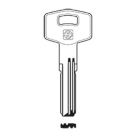 SILCA TE24 CHIAVE PUNZONATA OTTONE