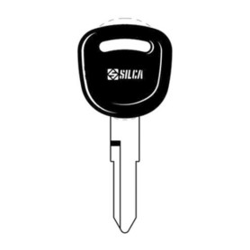 SILCA KYM1RP CHIAVE AUTO TESTA PLASTICA OTTONE