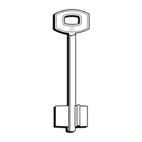 SILCA 5SCM4 CHIAVE DOPPIA MAPPA OTTONE