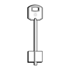 SILCA 5FEB7 CHIAVE DOPPIA MAPPA OTTONE