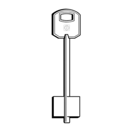 SILCA 5FEB7 CHIAVE DOPPIA MAPPA OTTONE