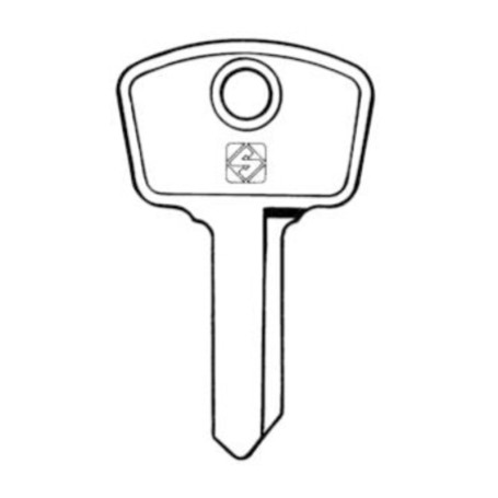 SILCA AF5D CHIAVE AUTO ACCIAIO