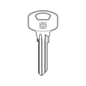 SILCA YA91SM CHIAVE PROFILO OTTONE