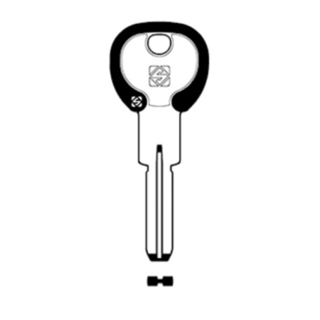 SILCA AGB5DZ CHIAVE PUNZONATA SILKY OTTONE