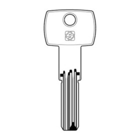 SILCA CB97 CHIAVE PUNZONATA OTTONE